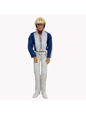 2007 Mattel Barbie Collector Pink Label Speed Racer Doll With Helmet & Outfit